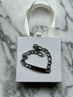 Pulsera mensaje personalizable acero