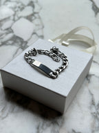 Pulsera mensaje personalizable acero